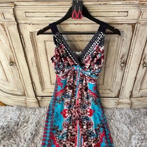 🎁3/$18🎁Outfit: NWT earrings & NWOT maxi dress